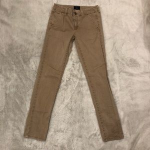 Khaki Skinny Pants
